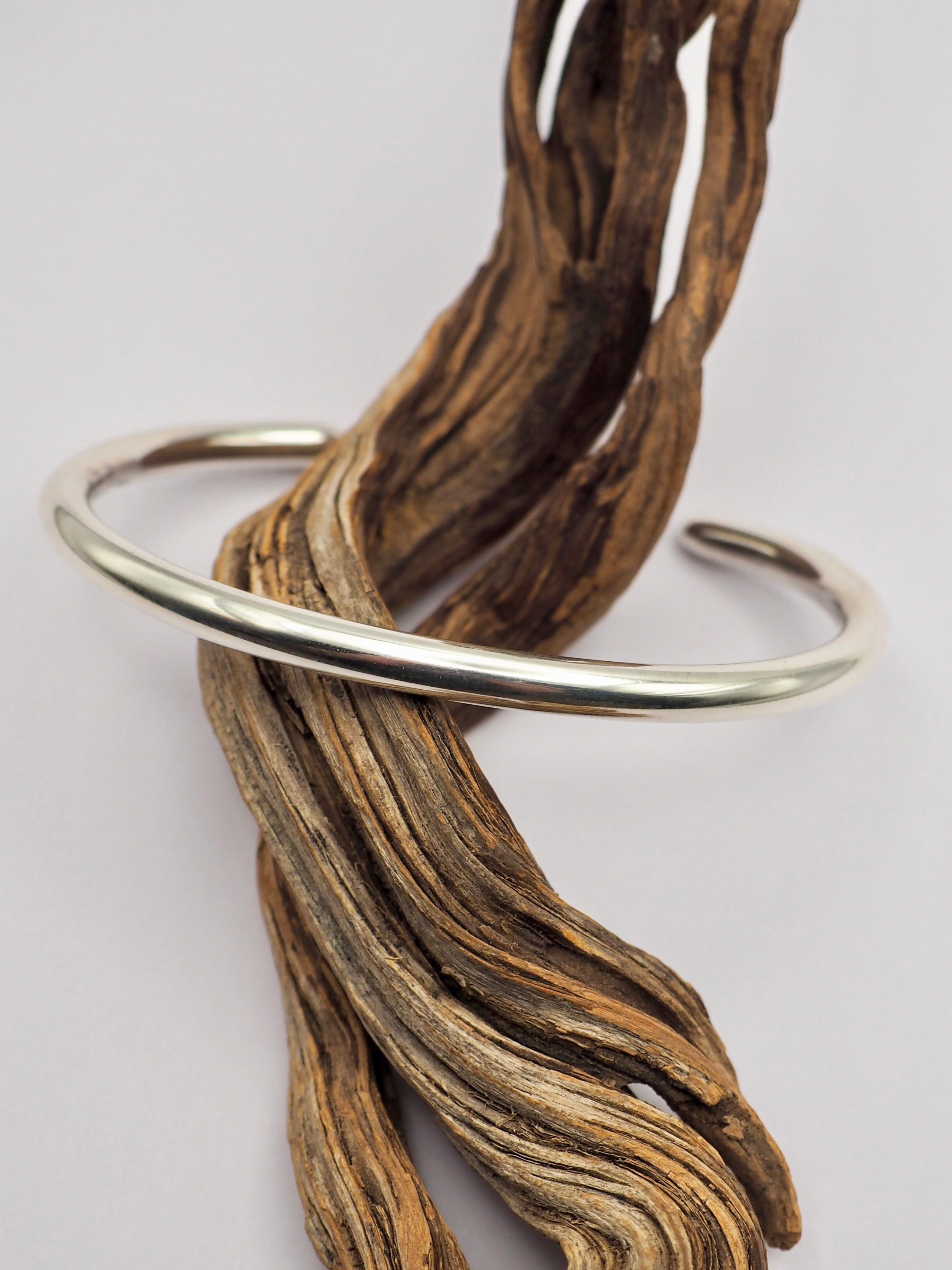 6g Sterling Silver Stack Filler Cuff S/M