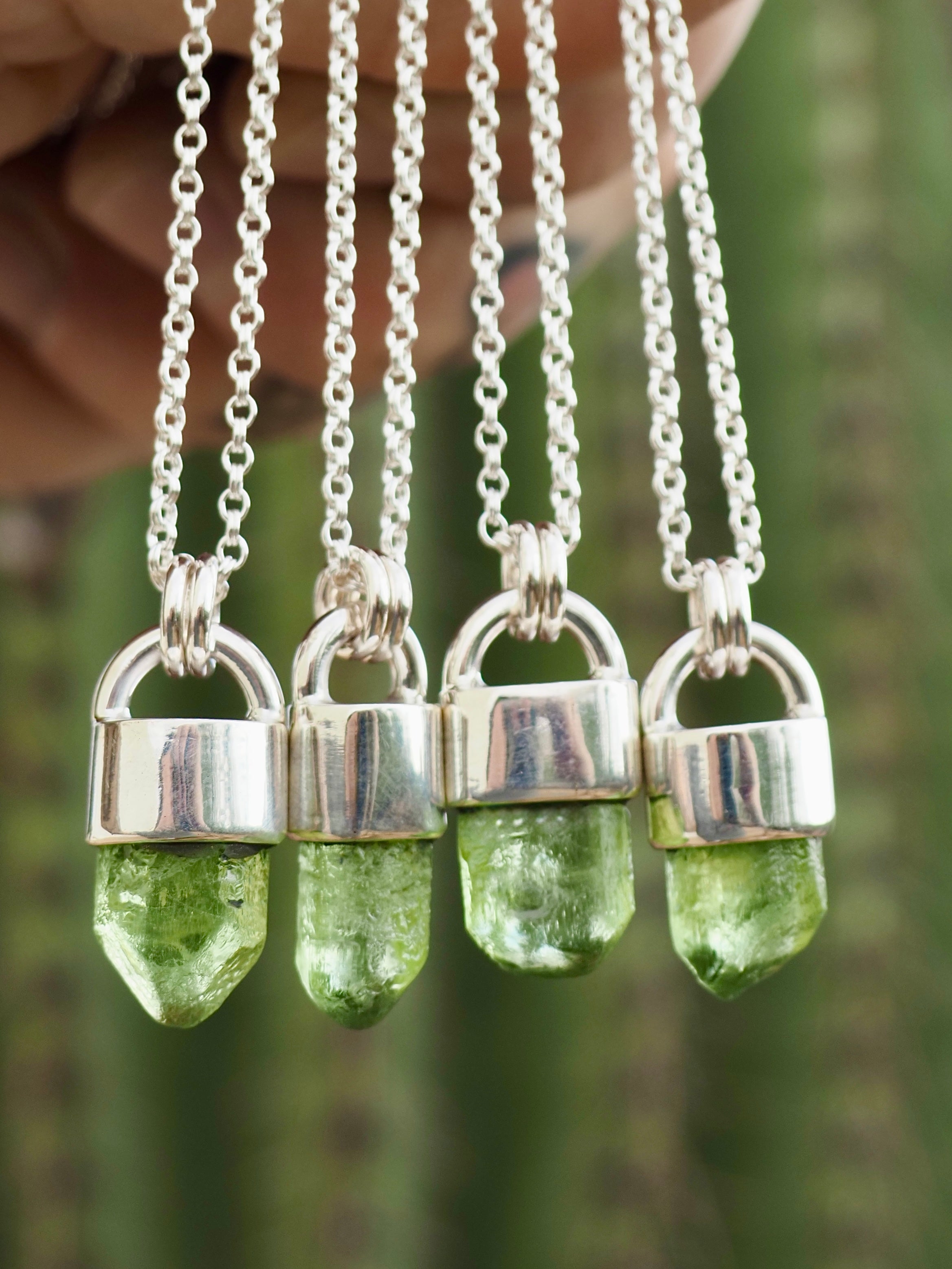 Peridot Small Talisman Necklaces