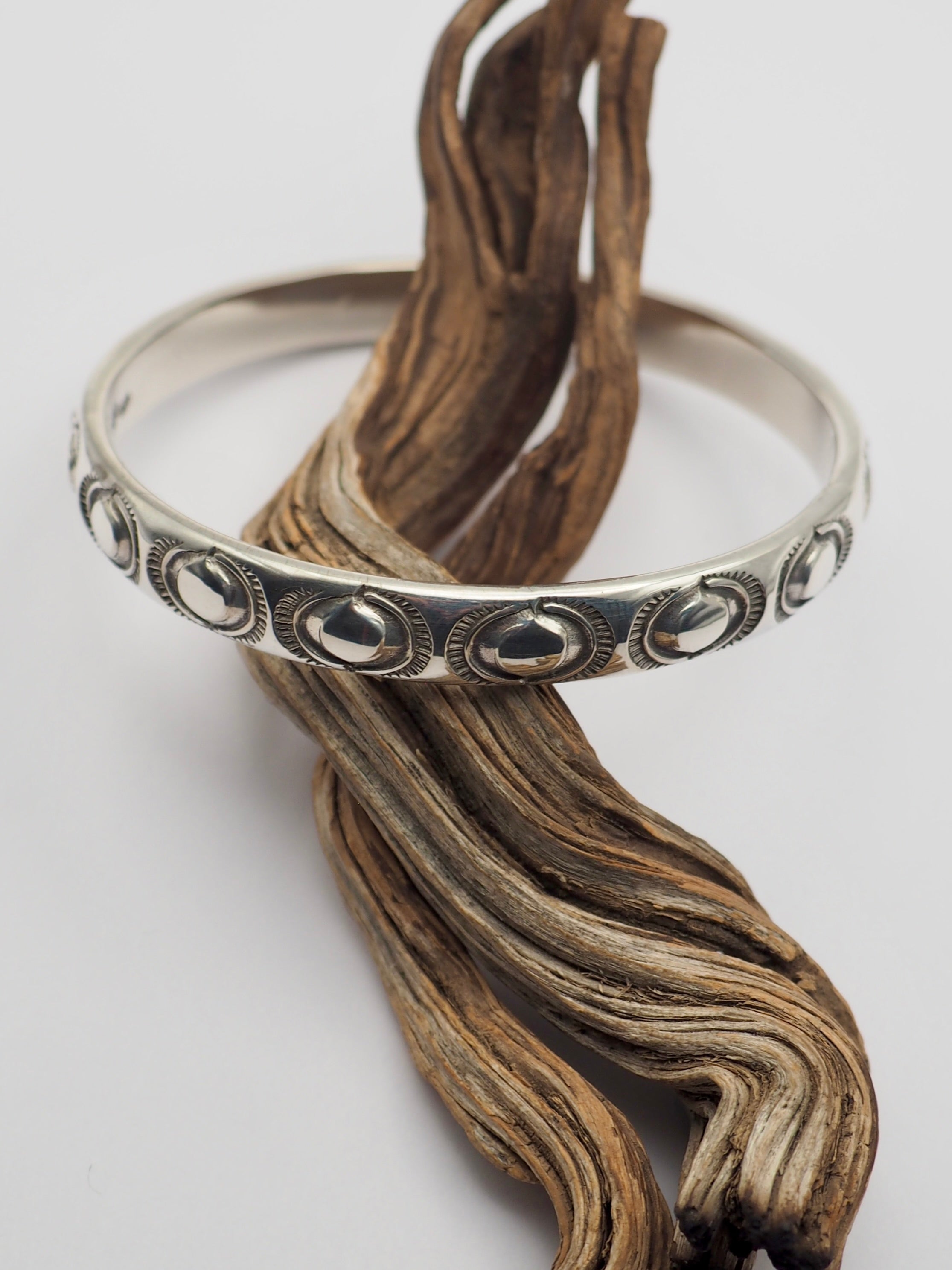 MTO Orb Heavyweight Hand Stamped Bangle