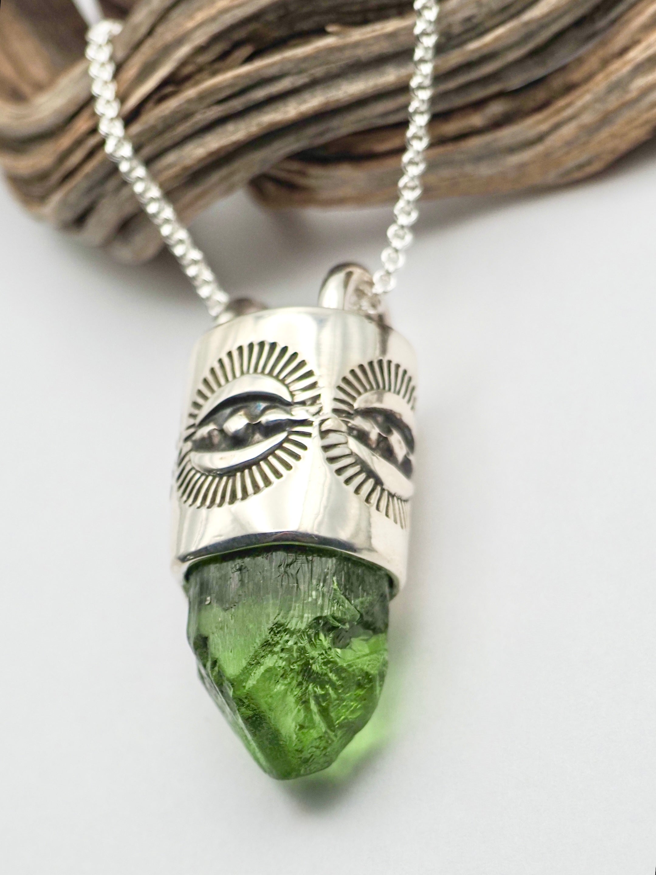 Peridot Portal II Talisman Necklace