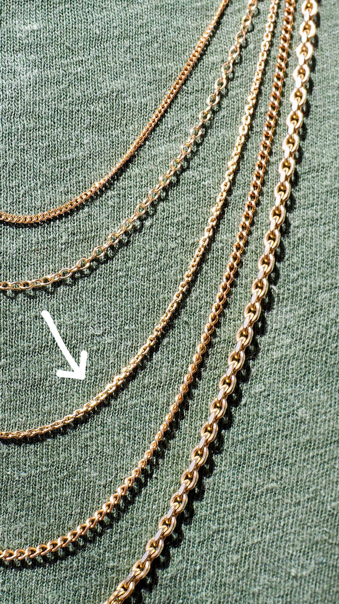 14k Gold 1.2mm Beveled Rectangle Cable Chain