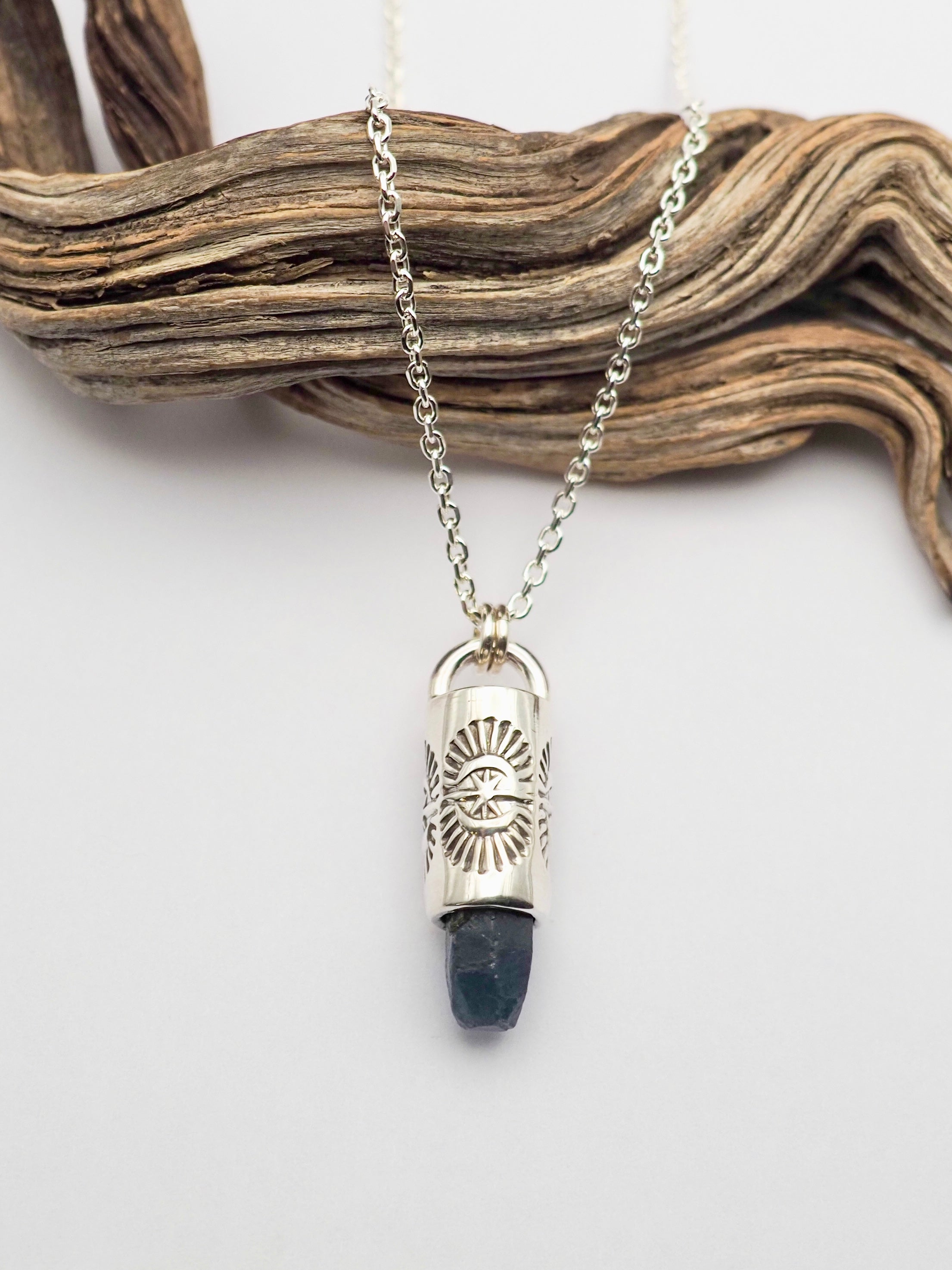 Sapphire Portal Talisman Necklace