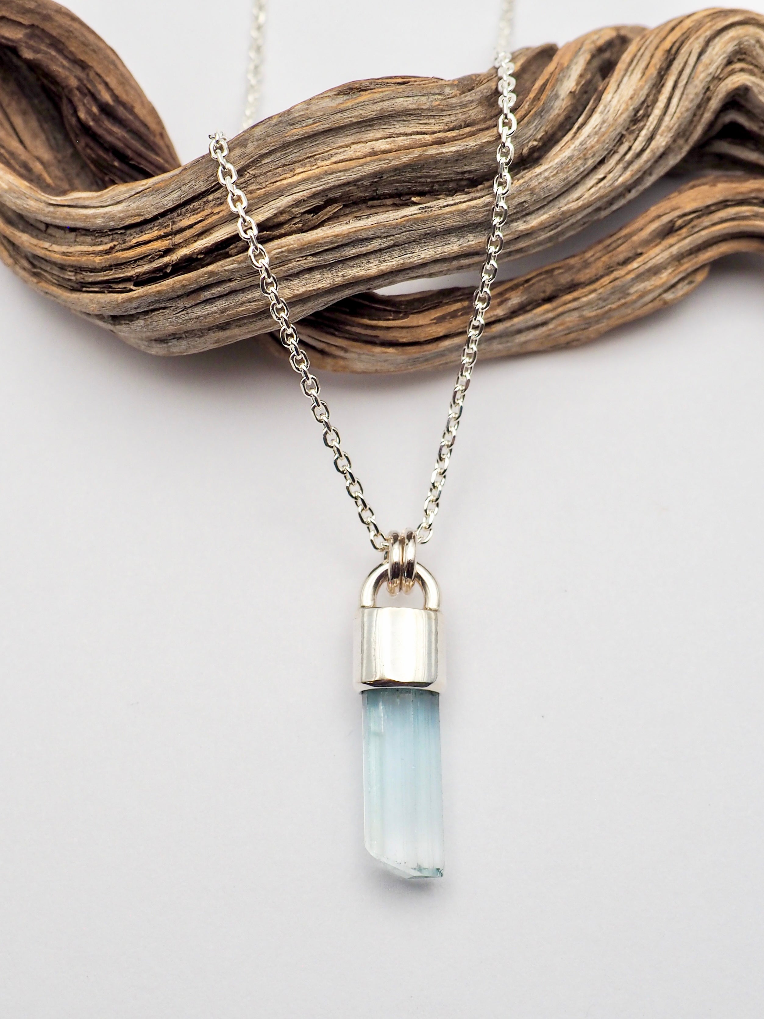 Aquamarine Talisman Necklace