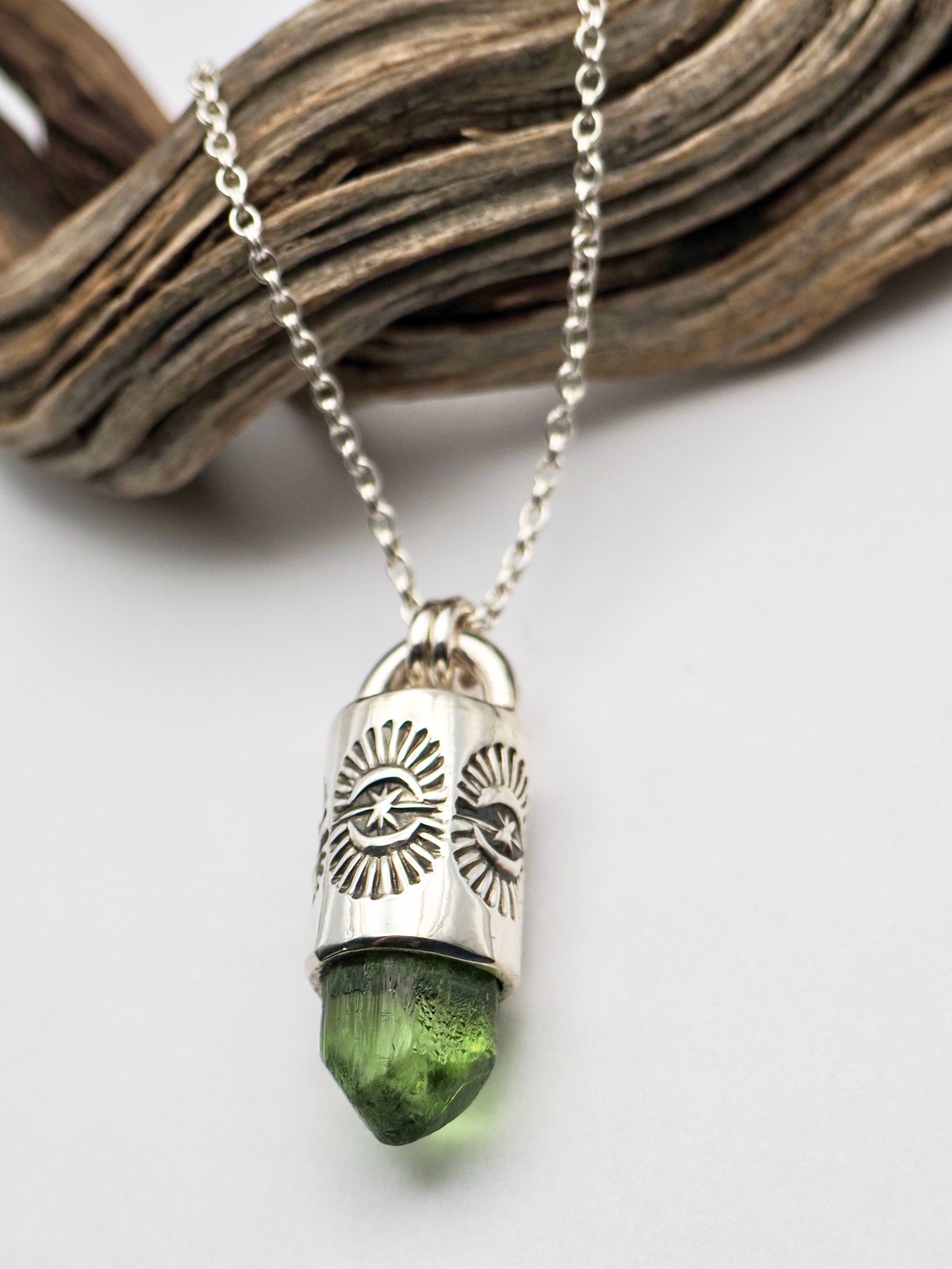 Peridot Portal Talisman Necklace