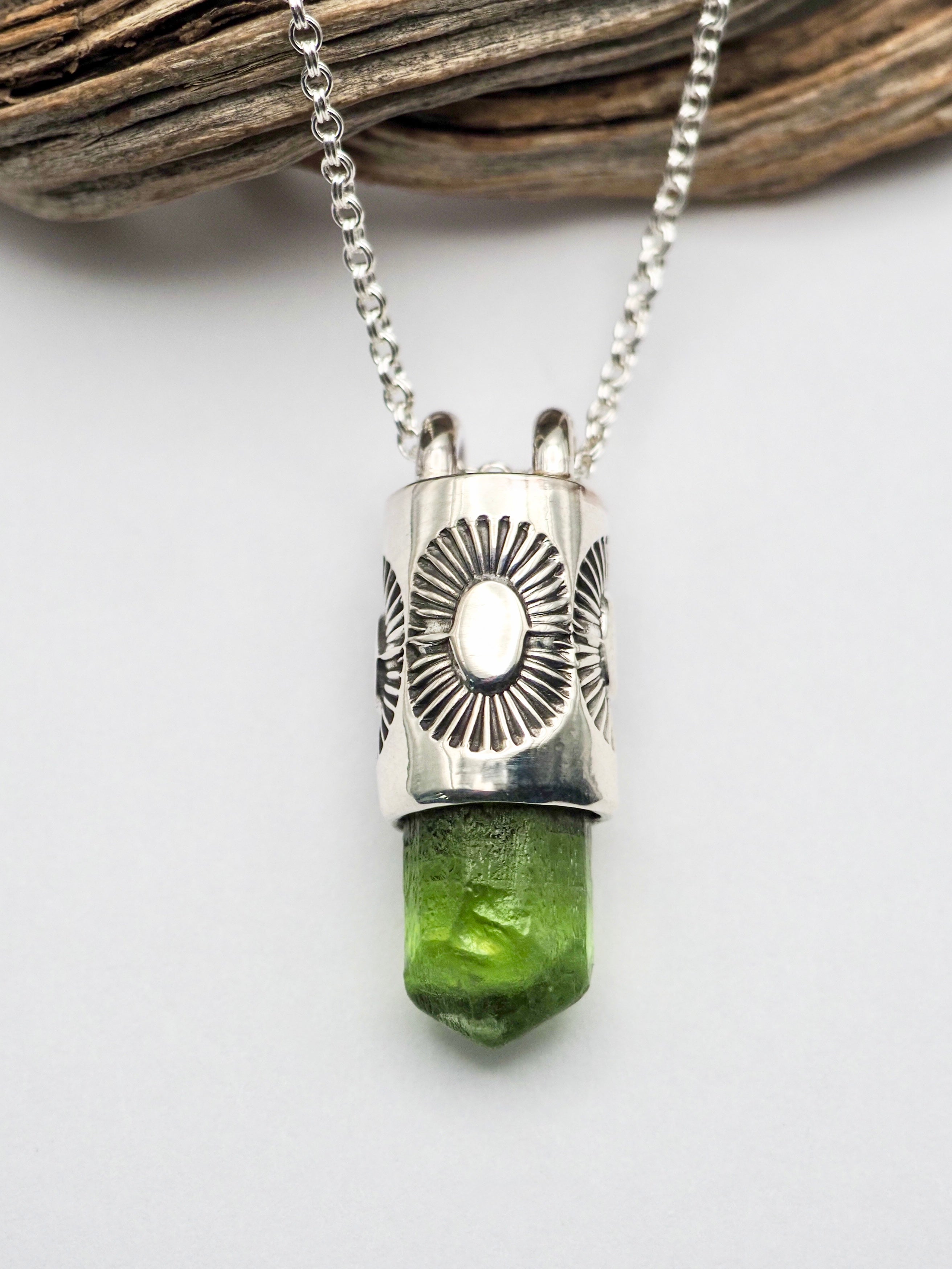 Peridot Sunshine Talisman Necklace