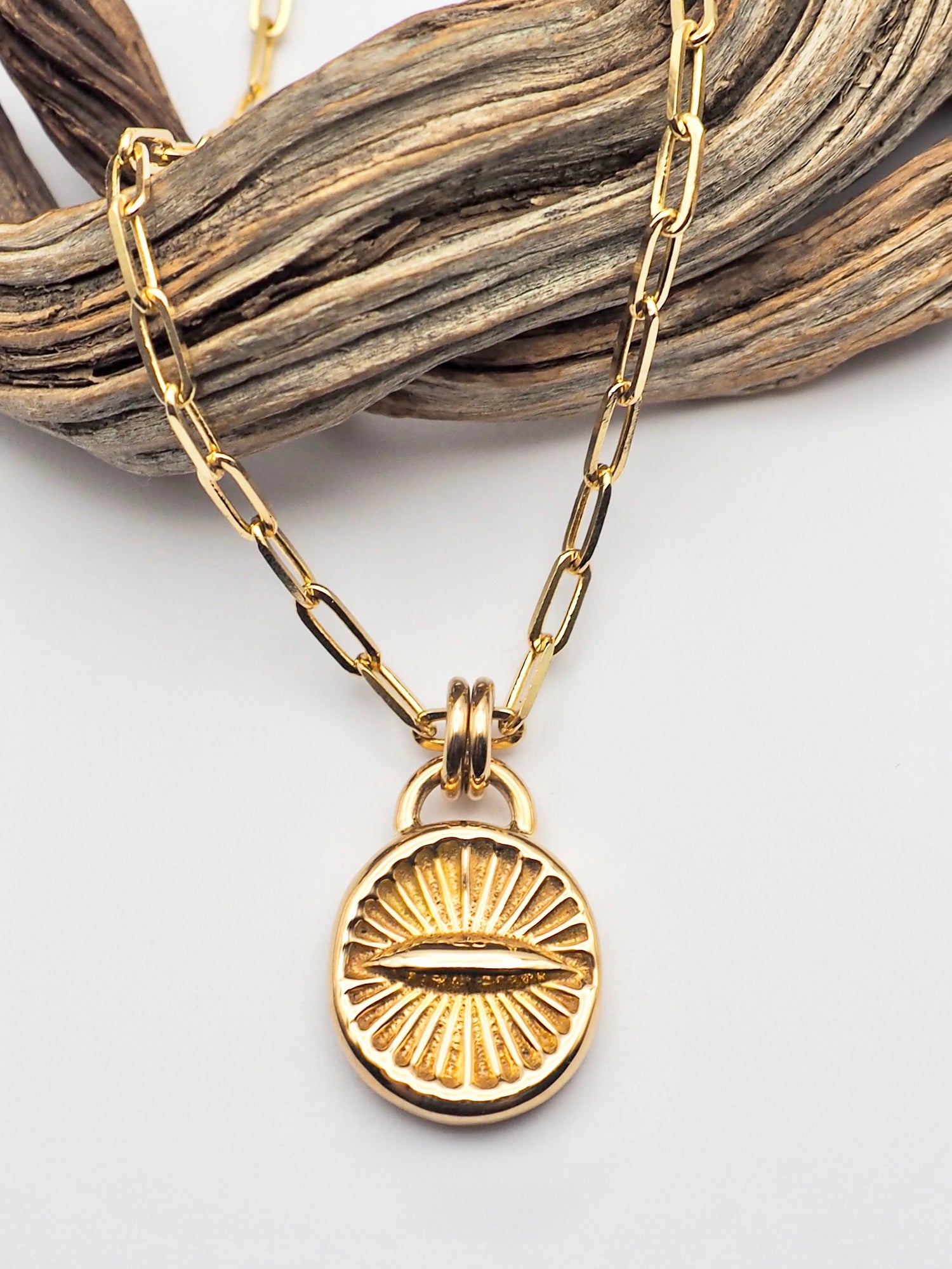 14k Gold 2.6mm Paperclip Chain