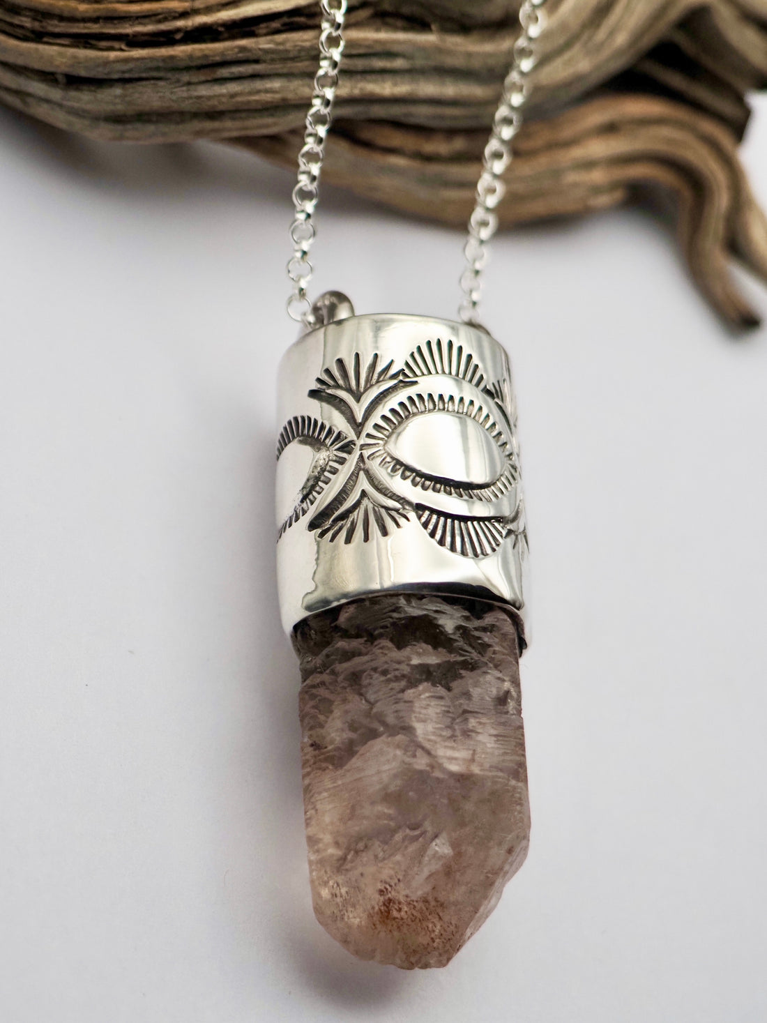 Nirvana Quartz Eye/Desert Talisman Necklace
