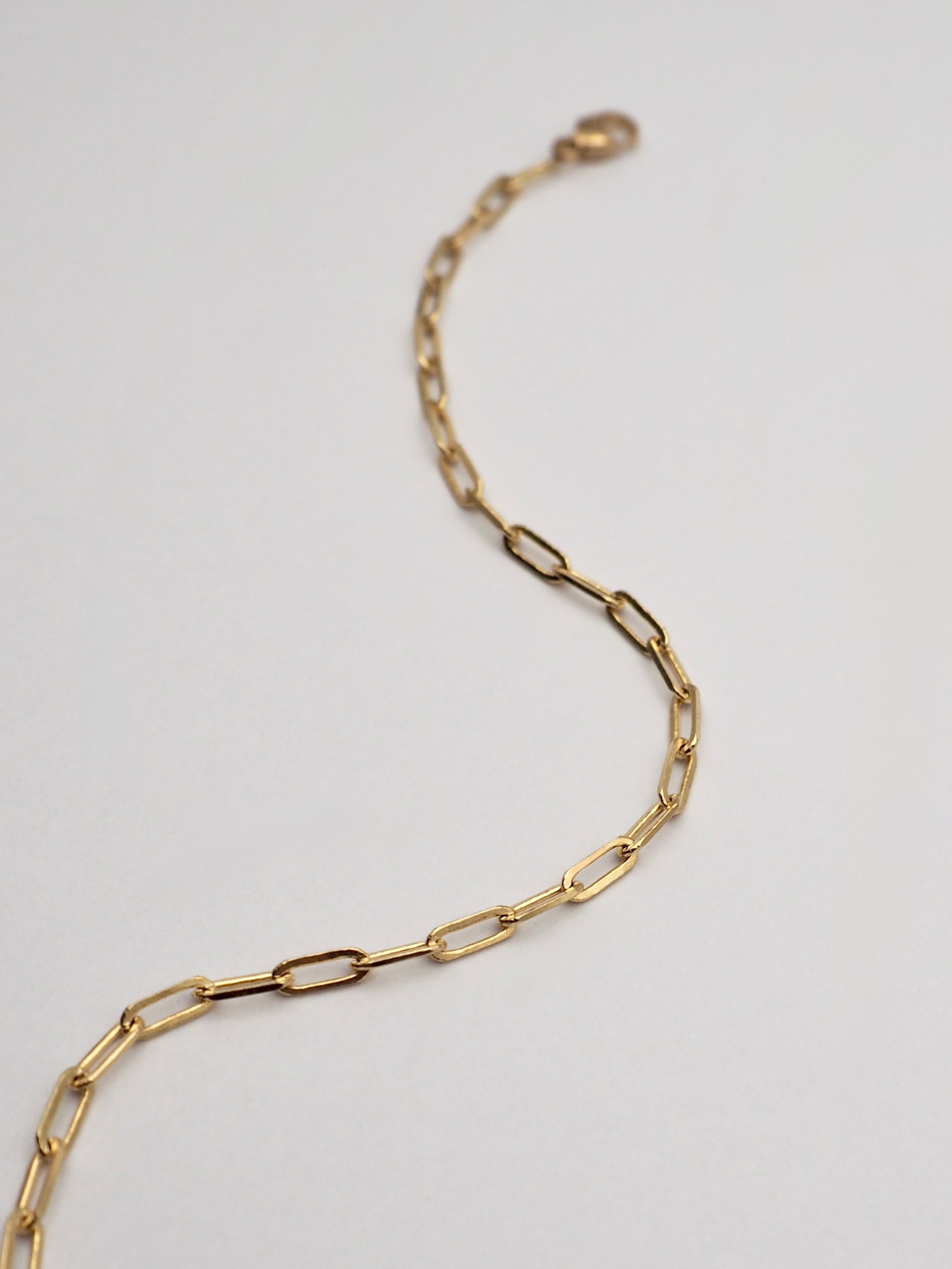14k Gold 1.9mm Mini Paperclip Chain