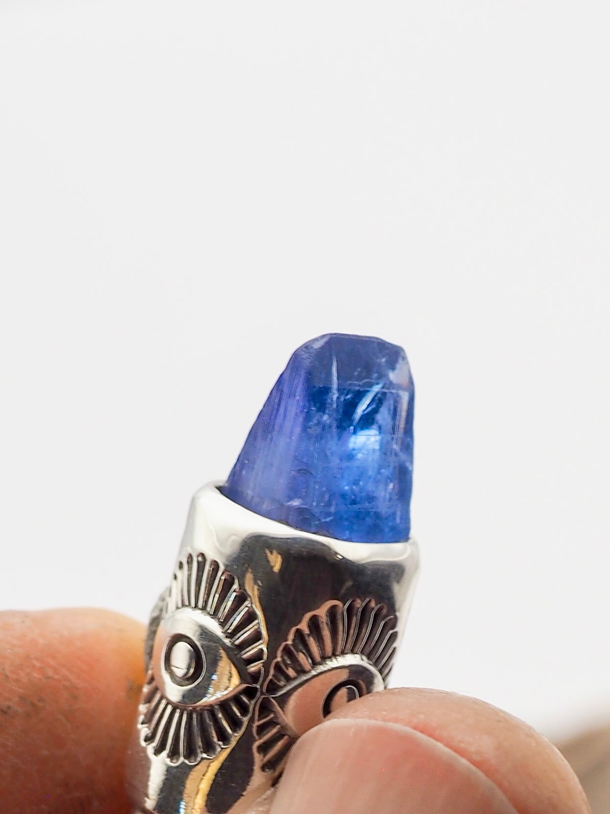 Tanzanite Eye Talisman Necklace