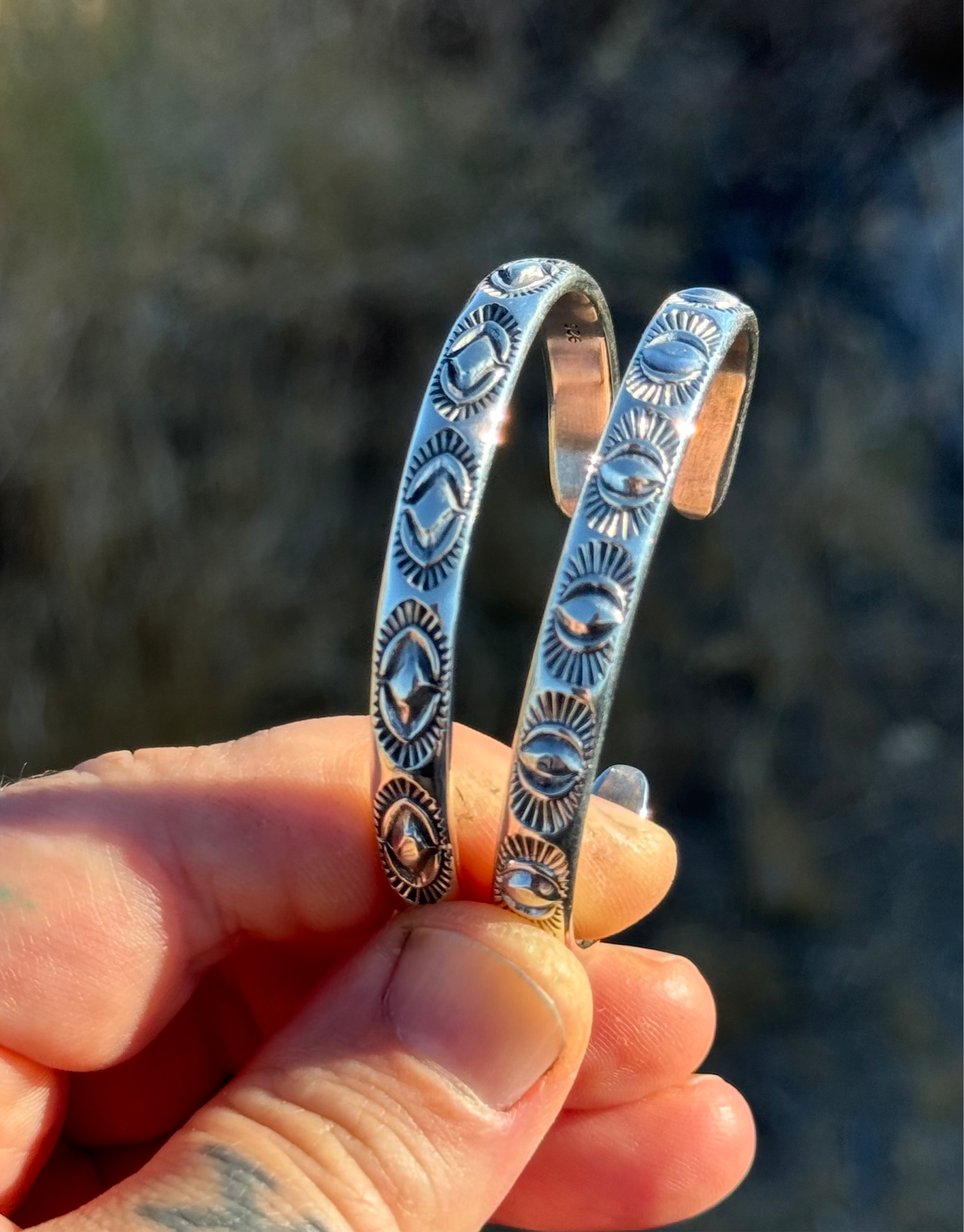 MTO Yucca Hand Stamped Stacker Cuff