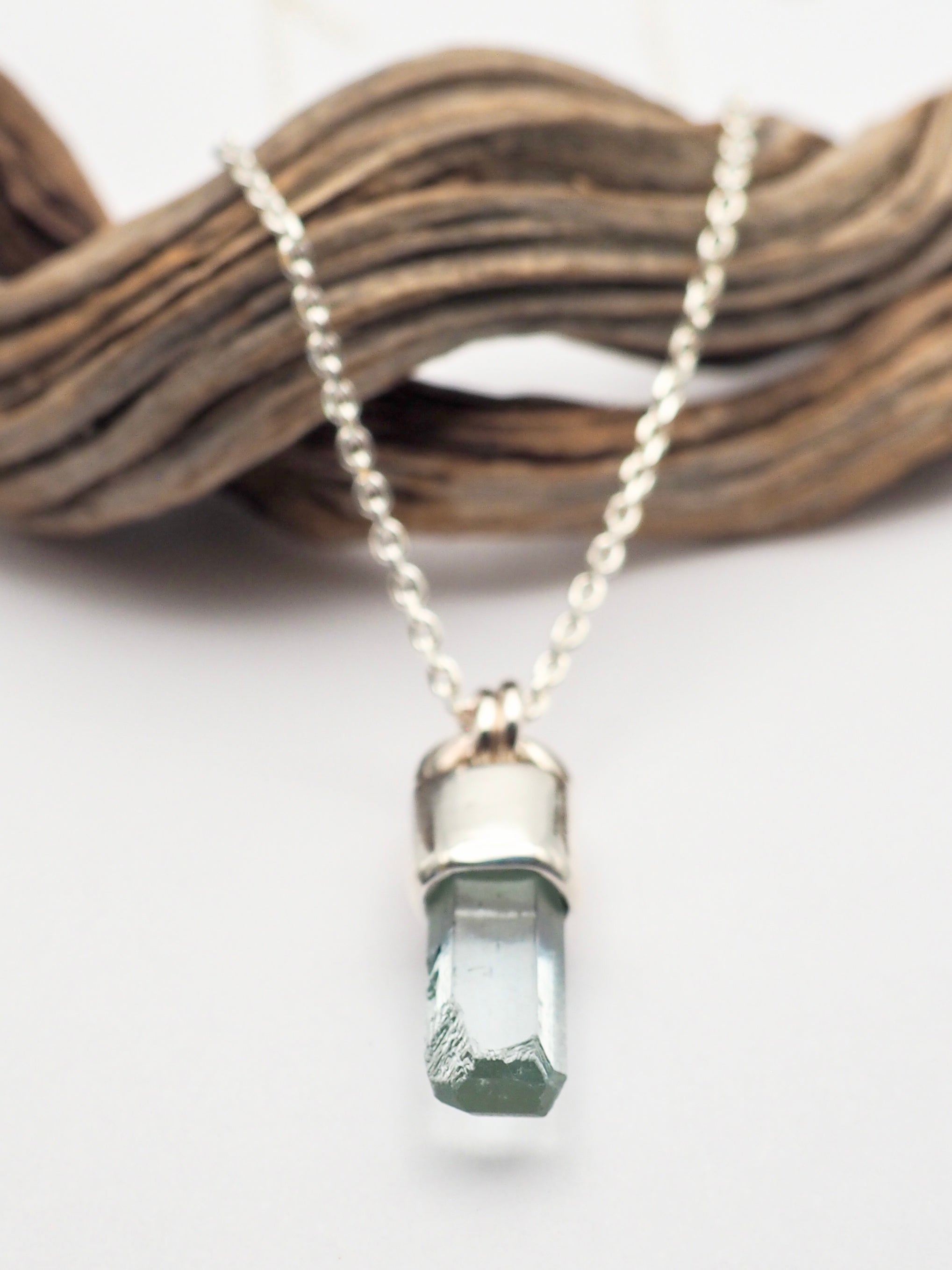 Aquamarine Talisman Necklace
