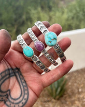 Carico Lake Turquoise Fan Heavyweight Stacker Cuff M/L