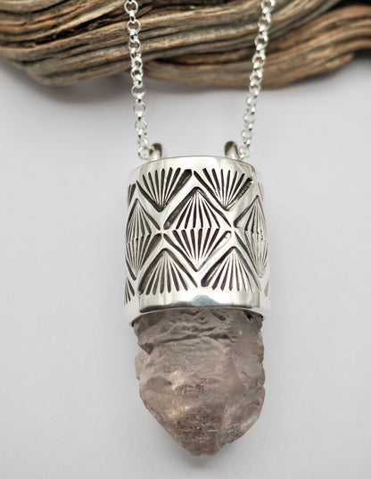Nirvana Quartz Arroyo Talisman Necklace