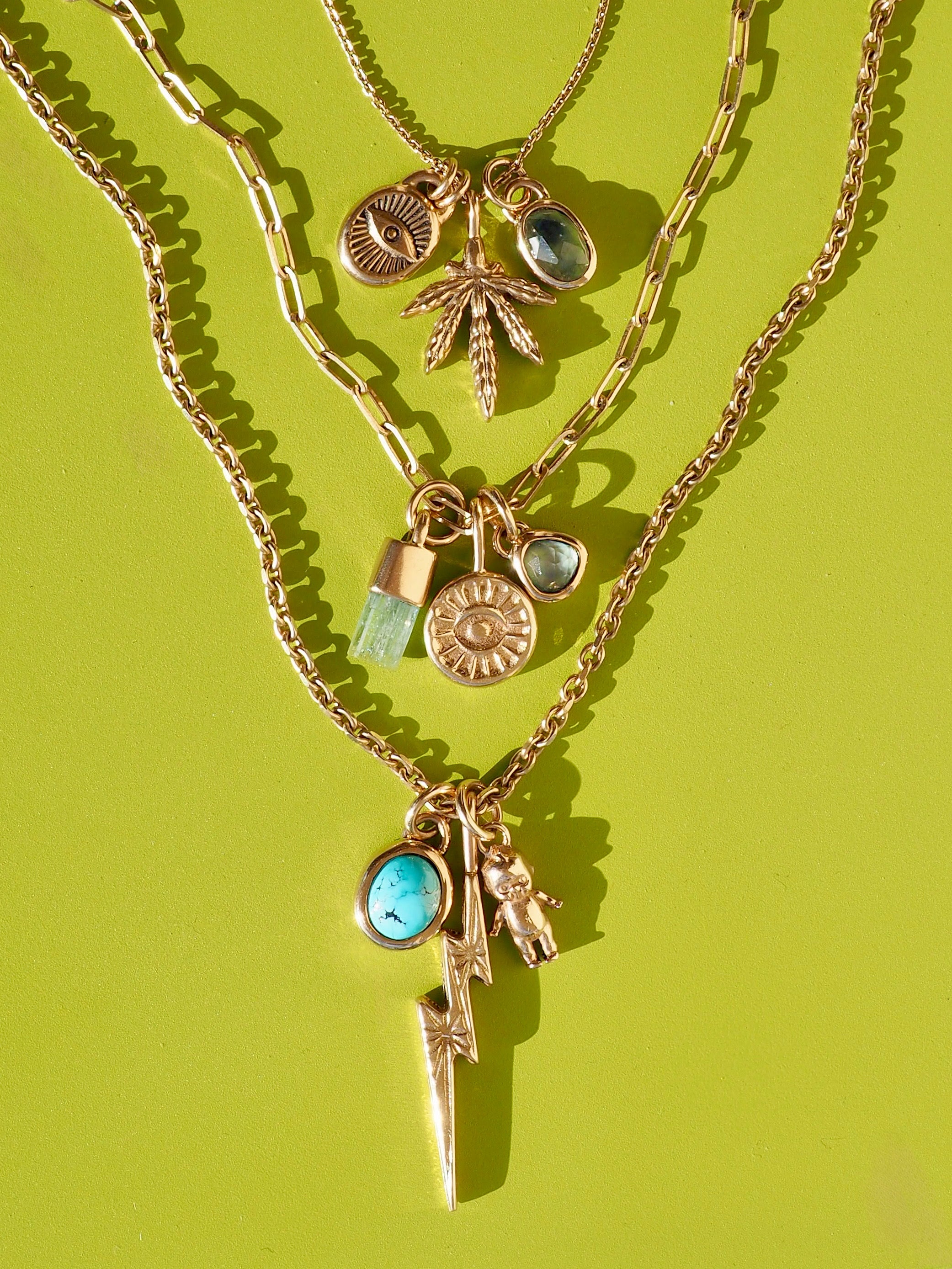 Pre ✦ Order 14k Kewpie Doll Pendant