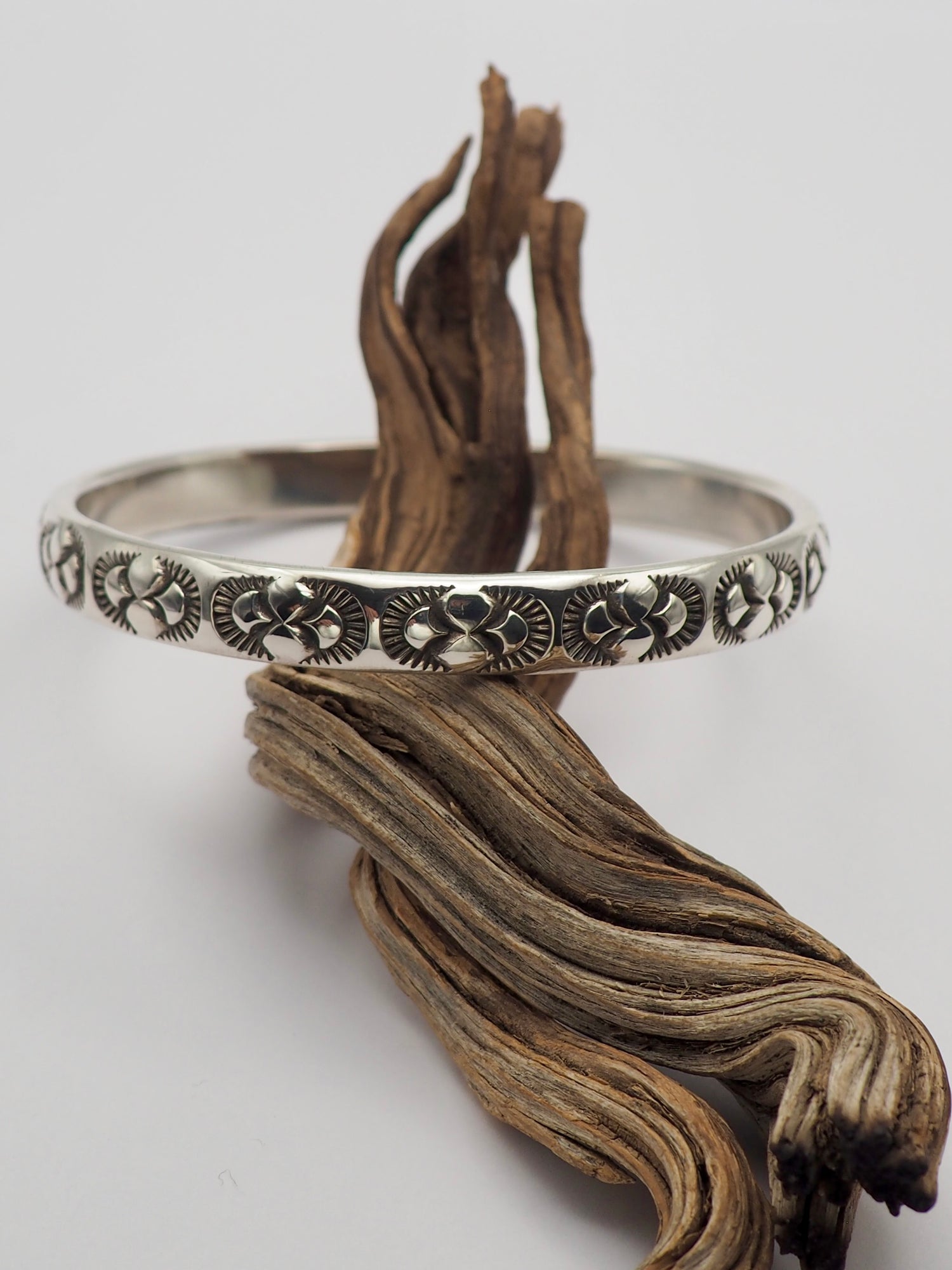 MTO Oasis Heavyweight Hand Stamped Bangle