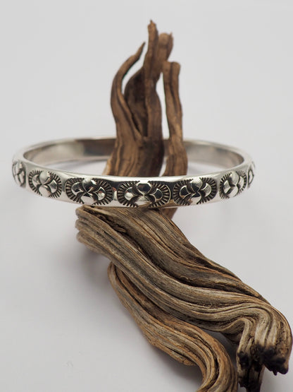 MTO Oasis Heavyweight Hand Stamped Bangle