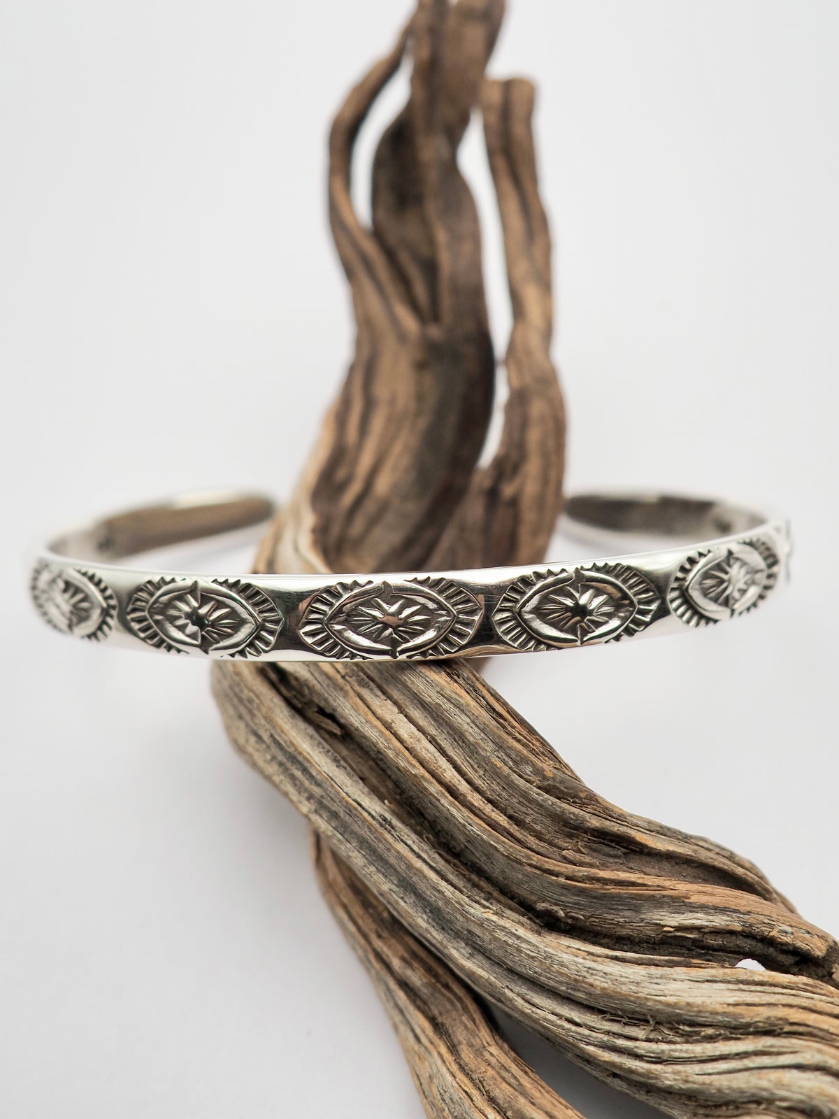MTO Agave Hand Stamped Stacker Cuff