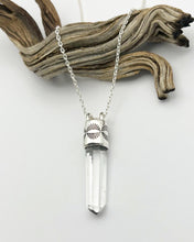 Colombian Singing Quartz Eye Talisman Necklace