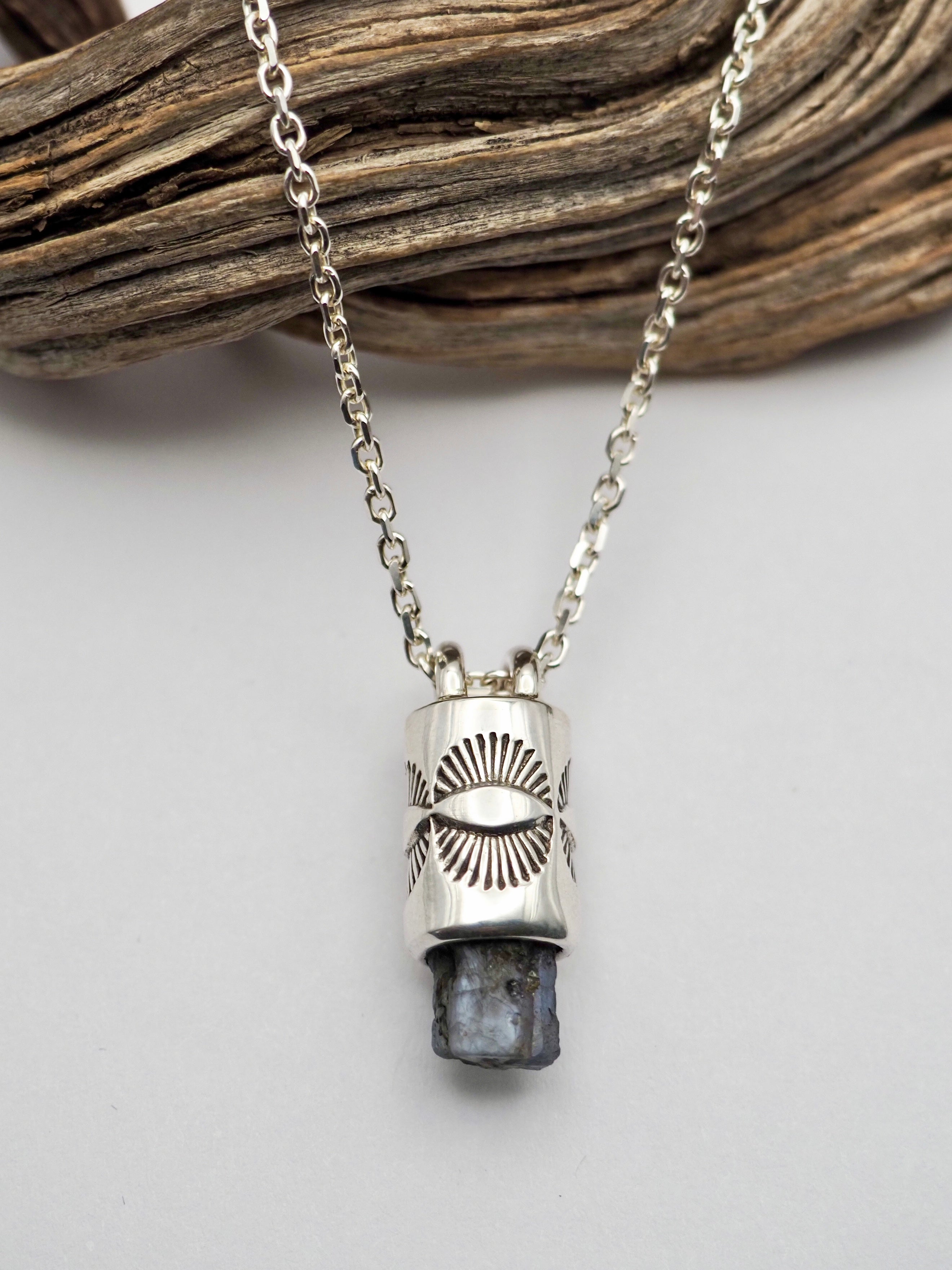 Alexandrite Eye Talisman Necklace