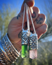 Green Tourmaline Arroyo Talisman Necklace
