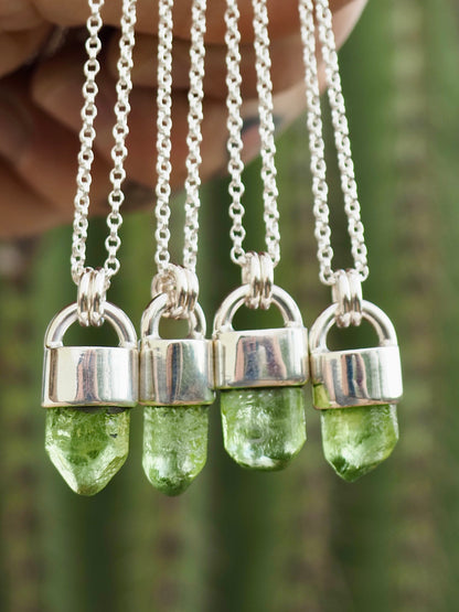 Peridot Small Talisman Necklaces