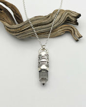 Tibetan Quartz Eye/Portal Talisman Necklace