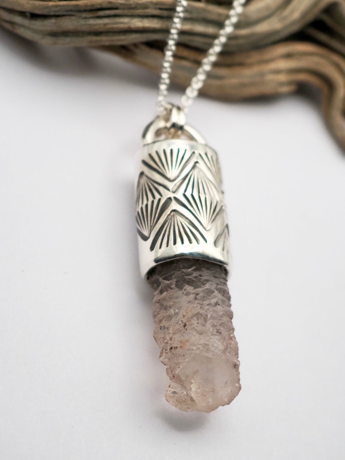 Nirvana Quartz Arroyo Talisman Necklace