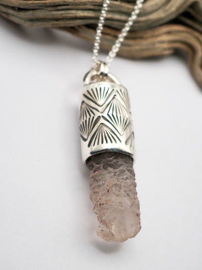 Nirvana Quartz Arroyo Talisman Necklace