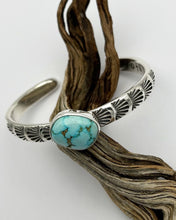 Carico Lake Turquoise Fan Heavyweight Stacker Cuff M/L