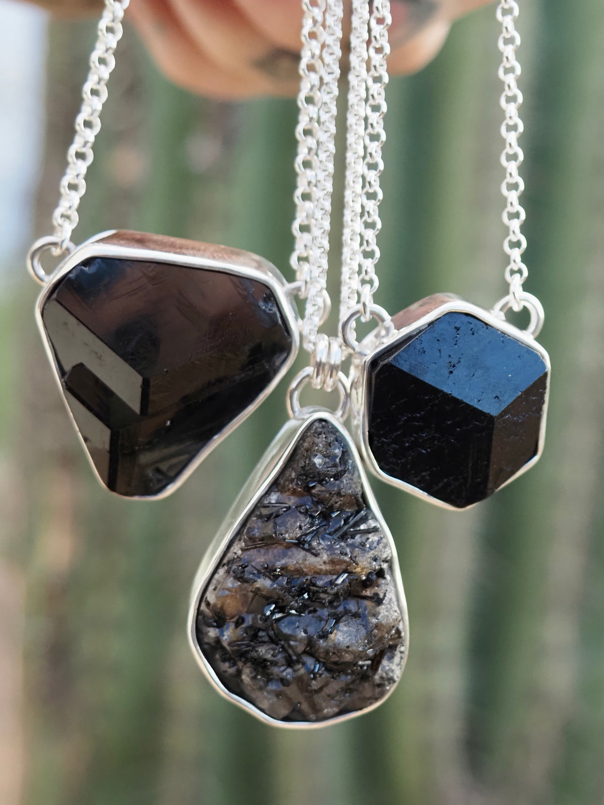 Black Tourmaline Talisman Necklace