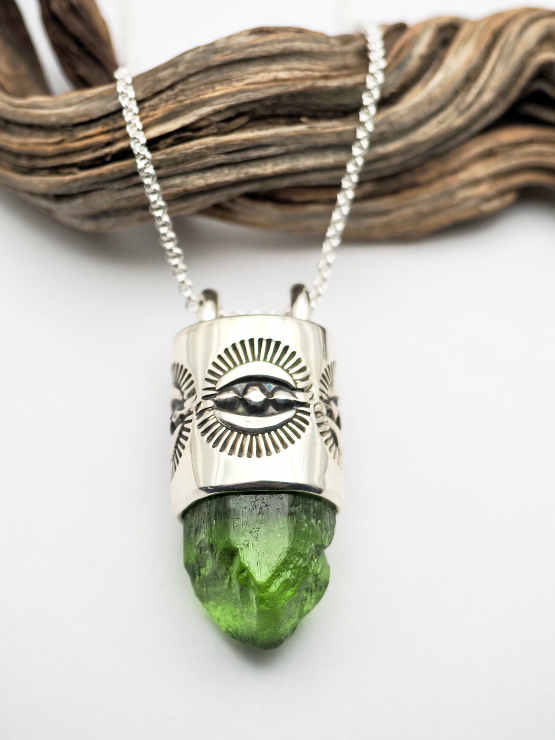 Peridot Portal II Talisman Necklace