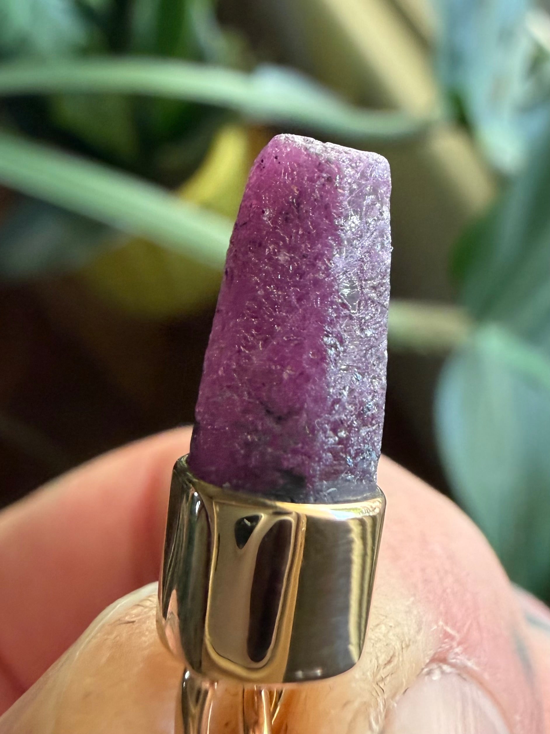 Ruby 14k Gold Mini Talisman