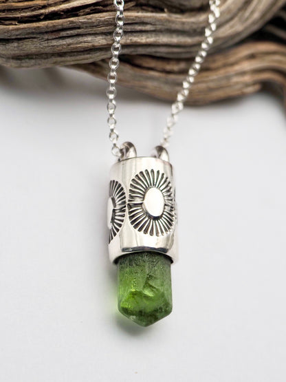 Peridot Sunshine Talisman Necklace