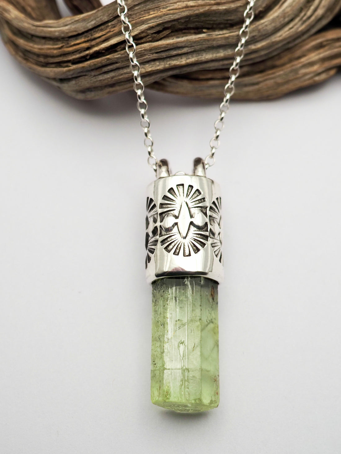 Heliodor Palmas Talisman Necklace