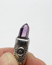 Brandberg Namibian Amethyst Tumbleweed Mini Talisman Necklace