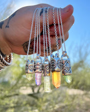 Yellow Apatite Eye Talisman Necklace