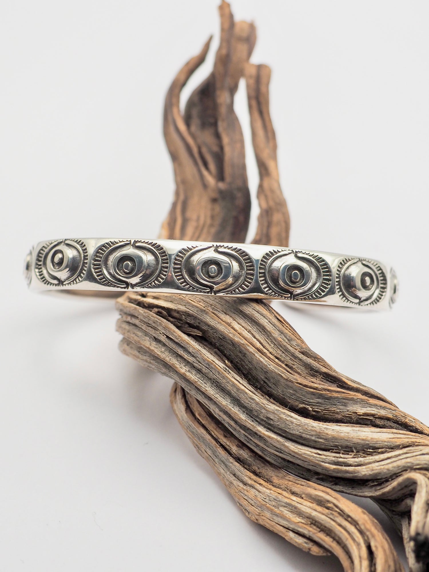 MTO Tumbleweed Hand Stamped Heavyweight Stacker Cuff