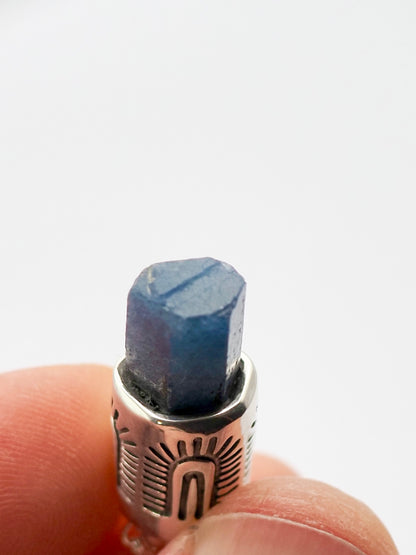 Sapphire Monsoon Talisman Necklace
