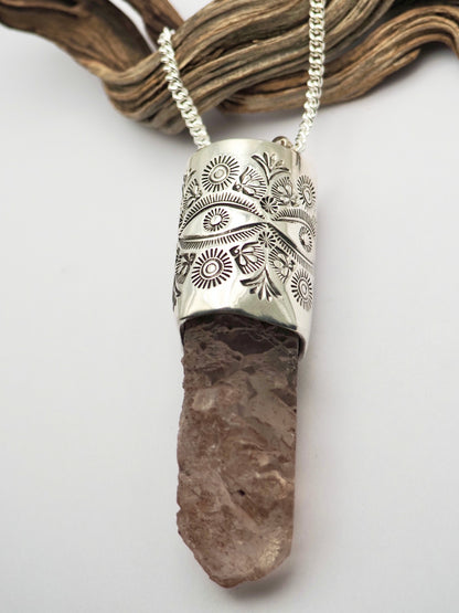 Nirvana Quartz Big Eye Talisman Necklace