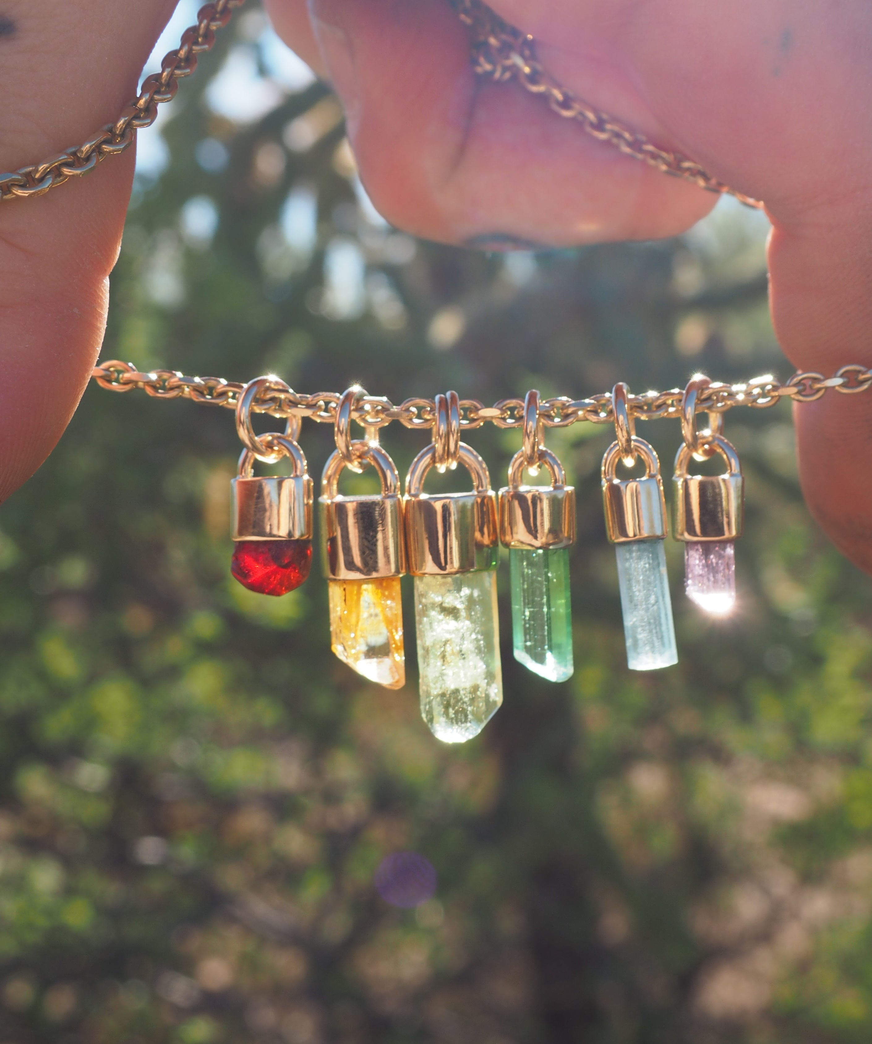 Heliodor 14k Gold Talisman