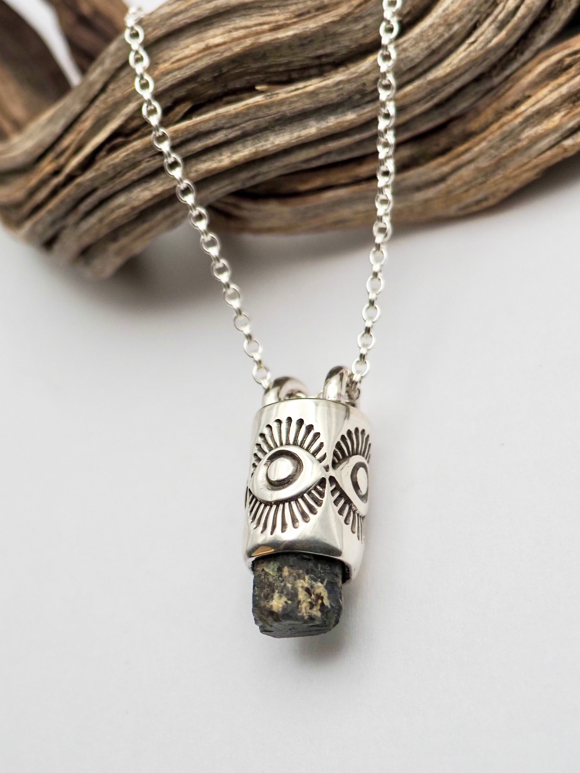 Alexandrite Eye Talisman Necklace