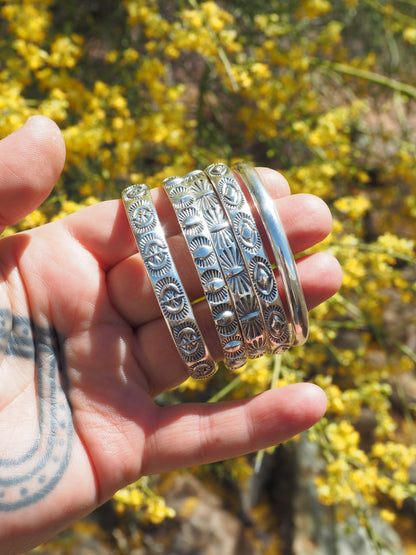MTO Yucca Hand Stamped Stacker Cuff