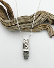Raw Diamond Tumbleweed Talisman Necklace