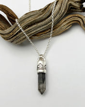 Tibetan Quartz Raincloud Talisman Necklace
