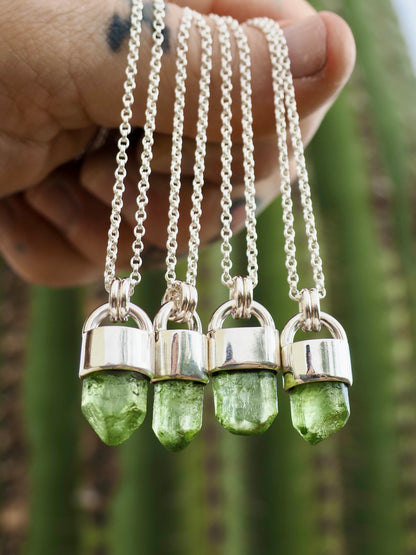 Peridot Small Talisman Necklaces