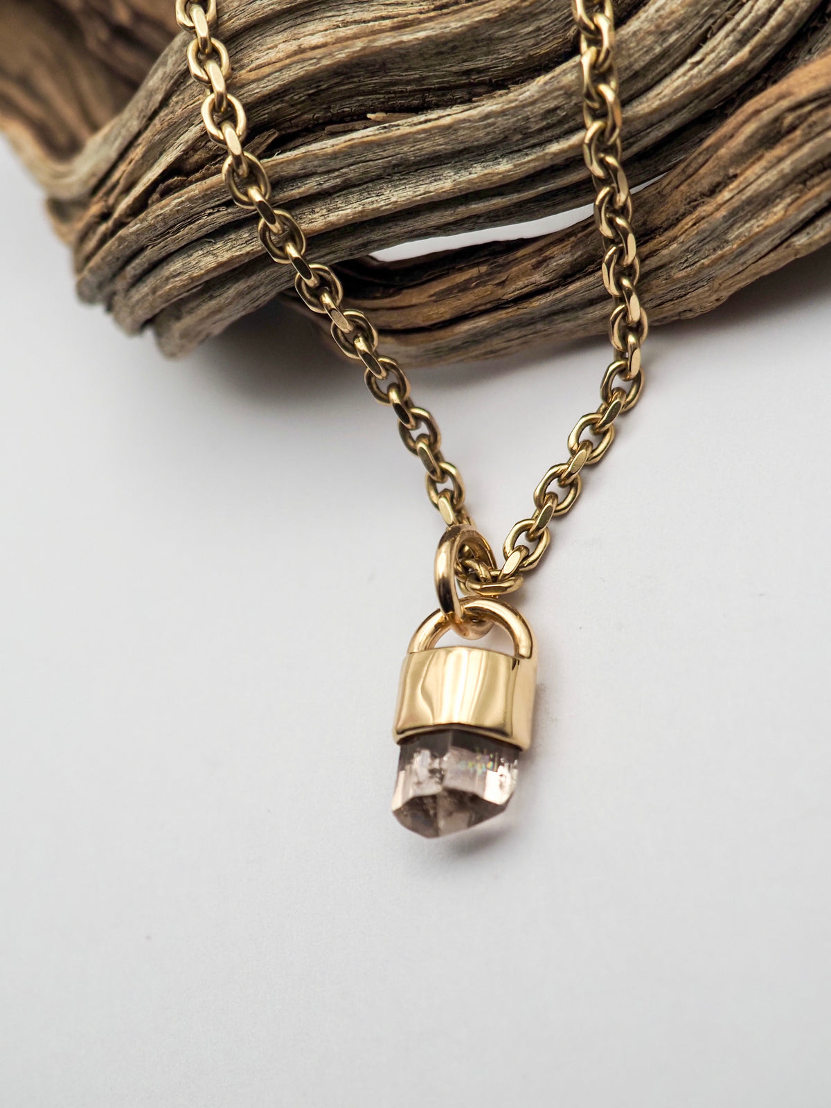 Topaz 14k Gold Talisman