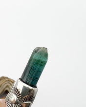 Blue/Green Tourmaline Eye Talisman Necklace