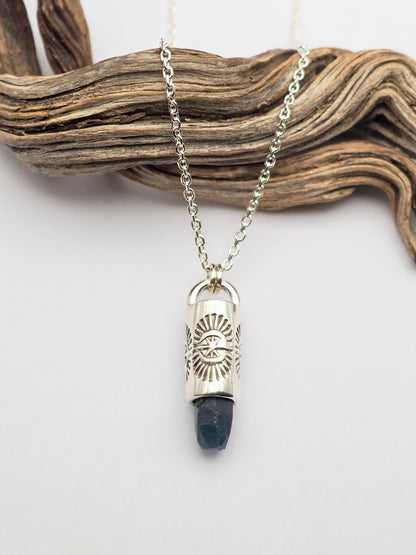 Sapphire Portal Talisman Necklace