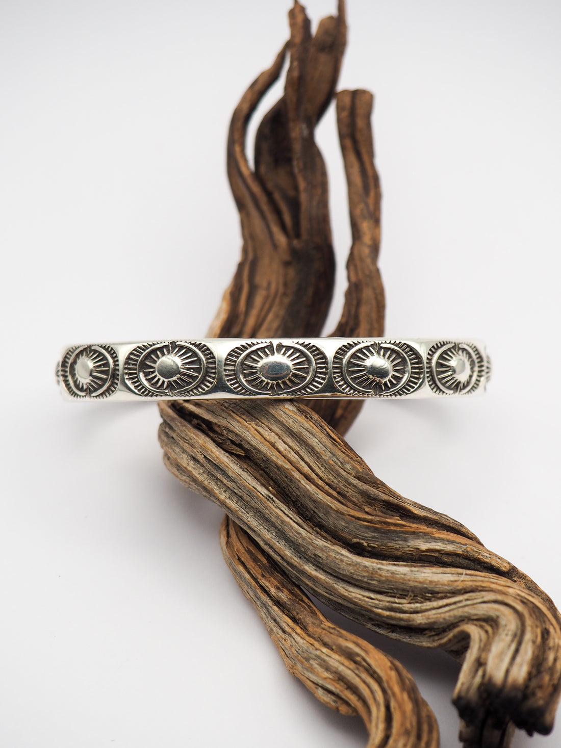MTO Burst Hand Stamped Heavyweight Stacker Cuff