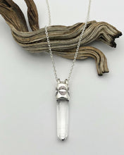 Colombian Singing Quartz Eye Talisman Necklace